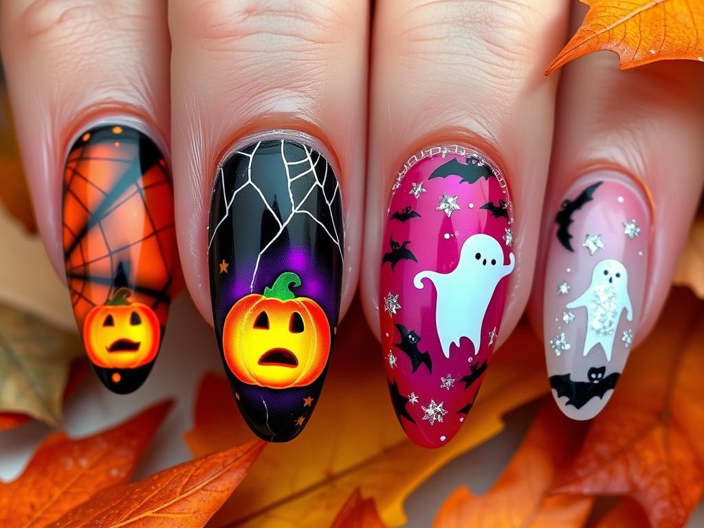 Halloween nails