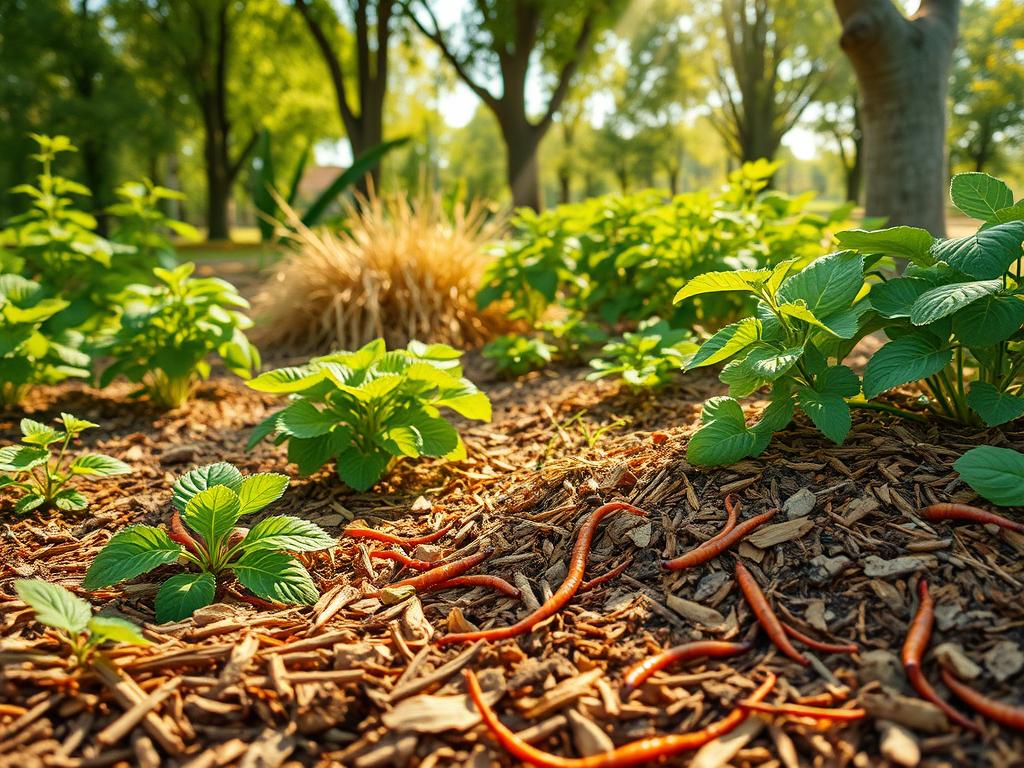 Mulching techniques