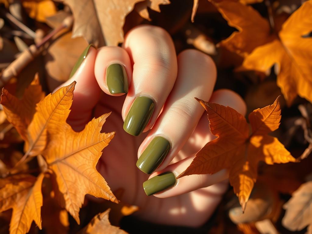 olive nail polish